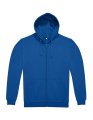 Heren Hoodie met Rits B&C WG009 Royal Blue